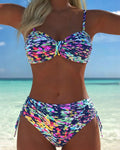 Audrey | Bikini-Träger with abstraktem Muster