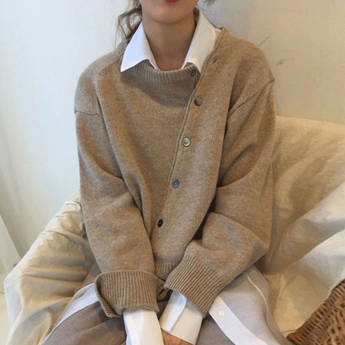 Ashley™ | Pullover with Knöpfen