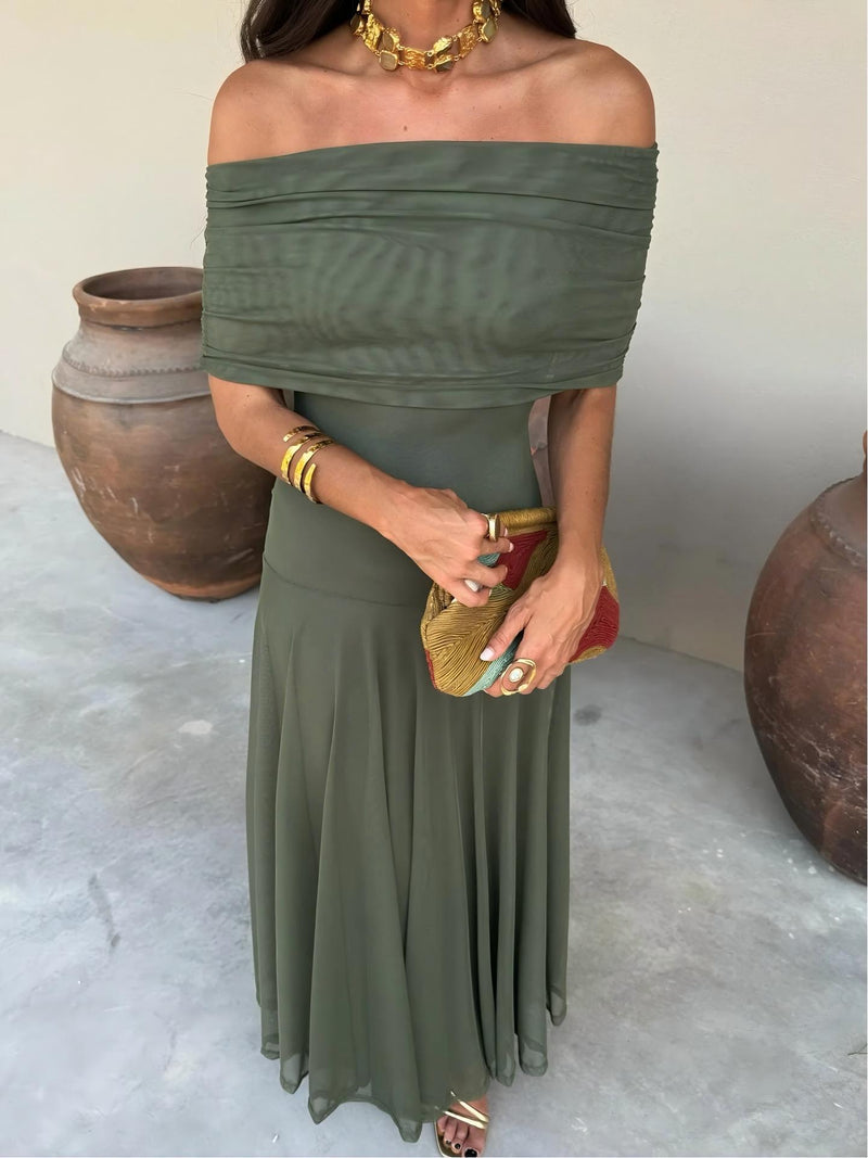 Camila | Elegant MaxiDress from Mesh