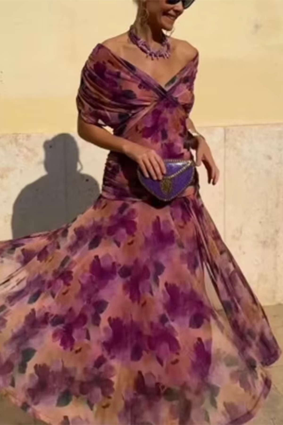 ANA | ElegantS Maxi-FALTENDress