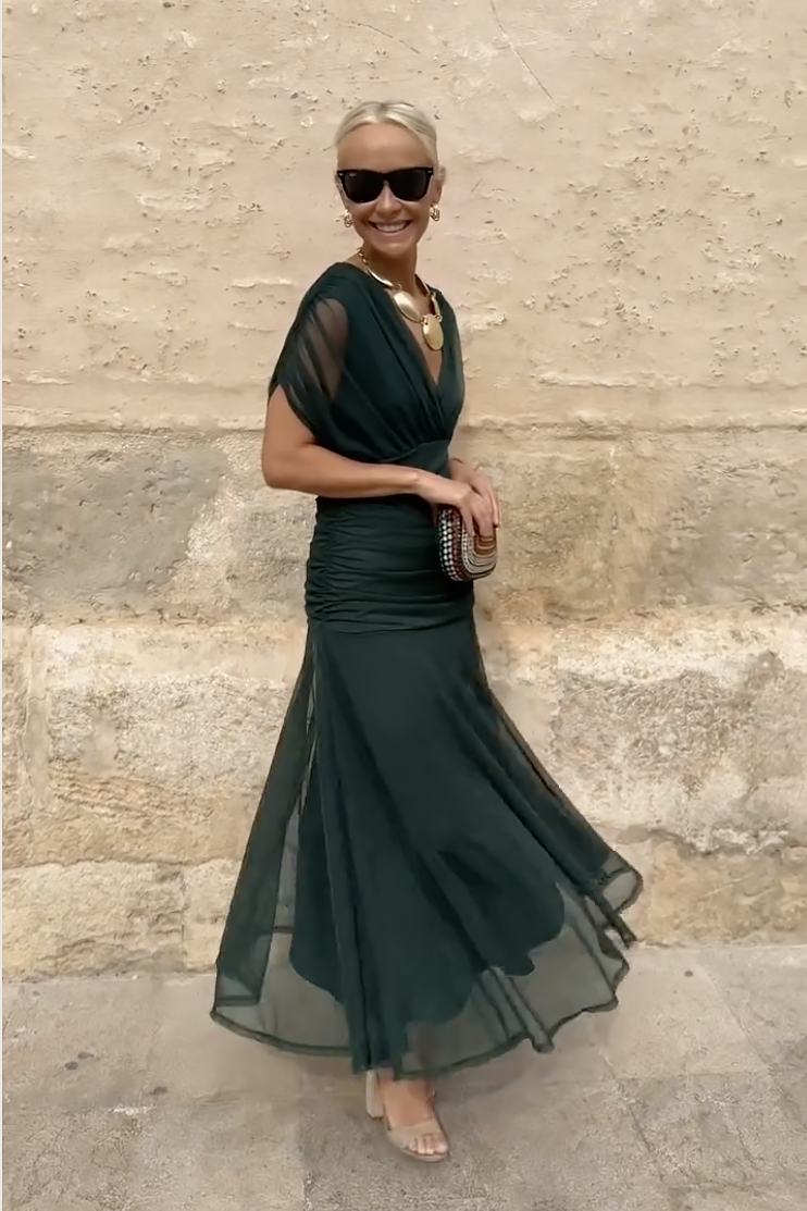 ANA | ElegantS Maxi-FALTENDress