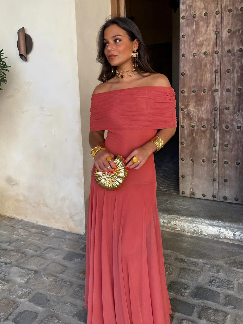 Camila | Elegant MaxiDress from Mesh