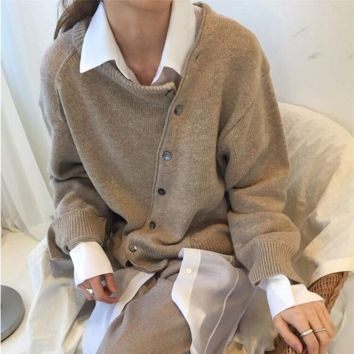 Ashley™ | Pullover with Knöpfen