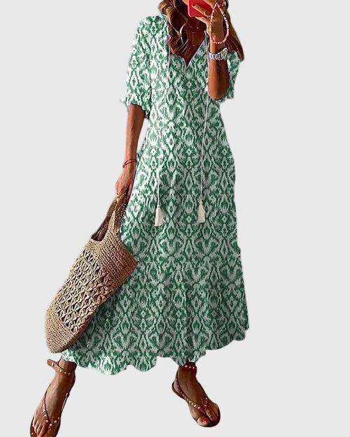 Amalia | Boho Vintage Summer MaxiDress