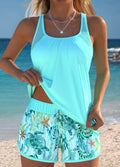 Barbara | Elegantr Tankini with Ozeanprint