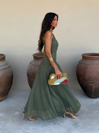 Camila | Elegant MaxiDress from Mesh