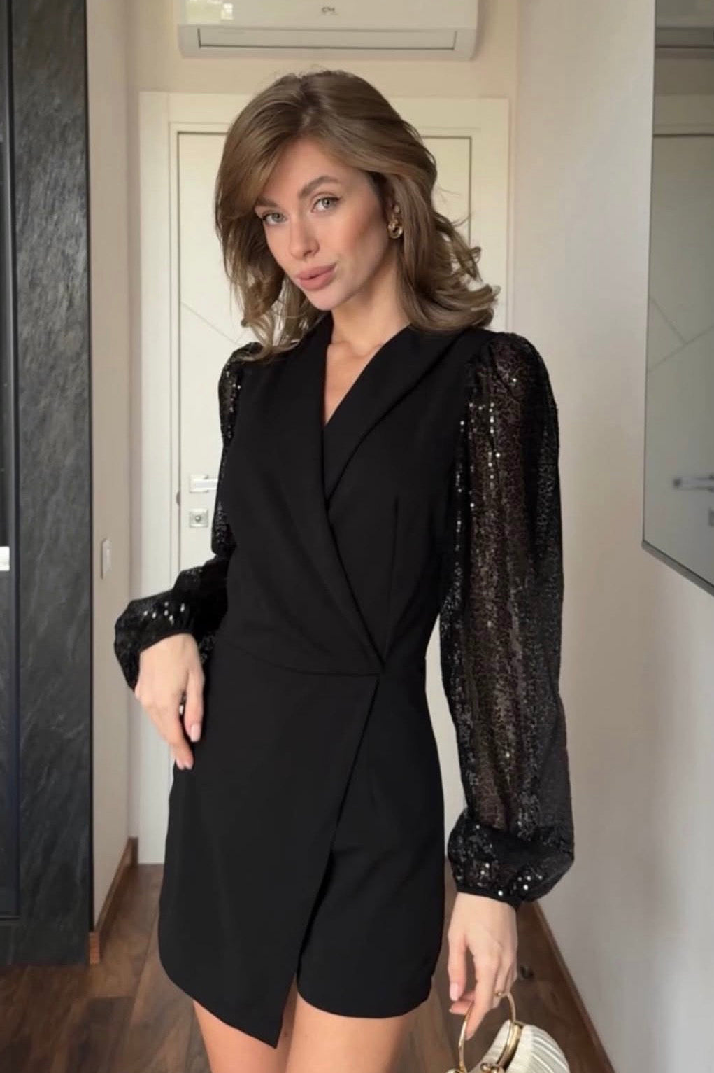 Araminta – Elegantr schwarzer Jumpsuit