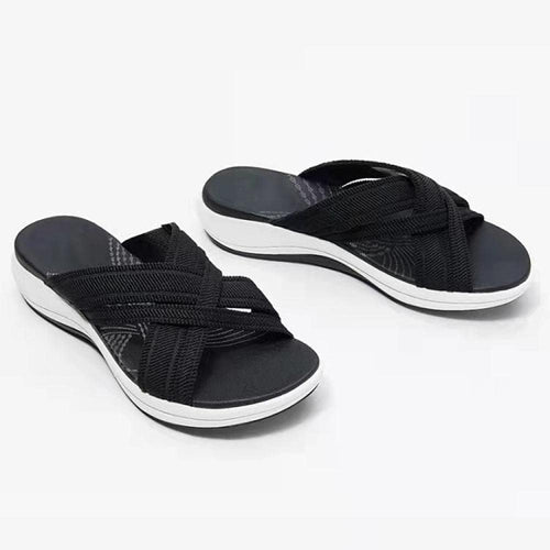 Aerynna™ | Orthopedic Komfort-Cross-Slide-Sandals