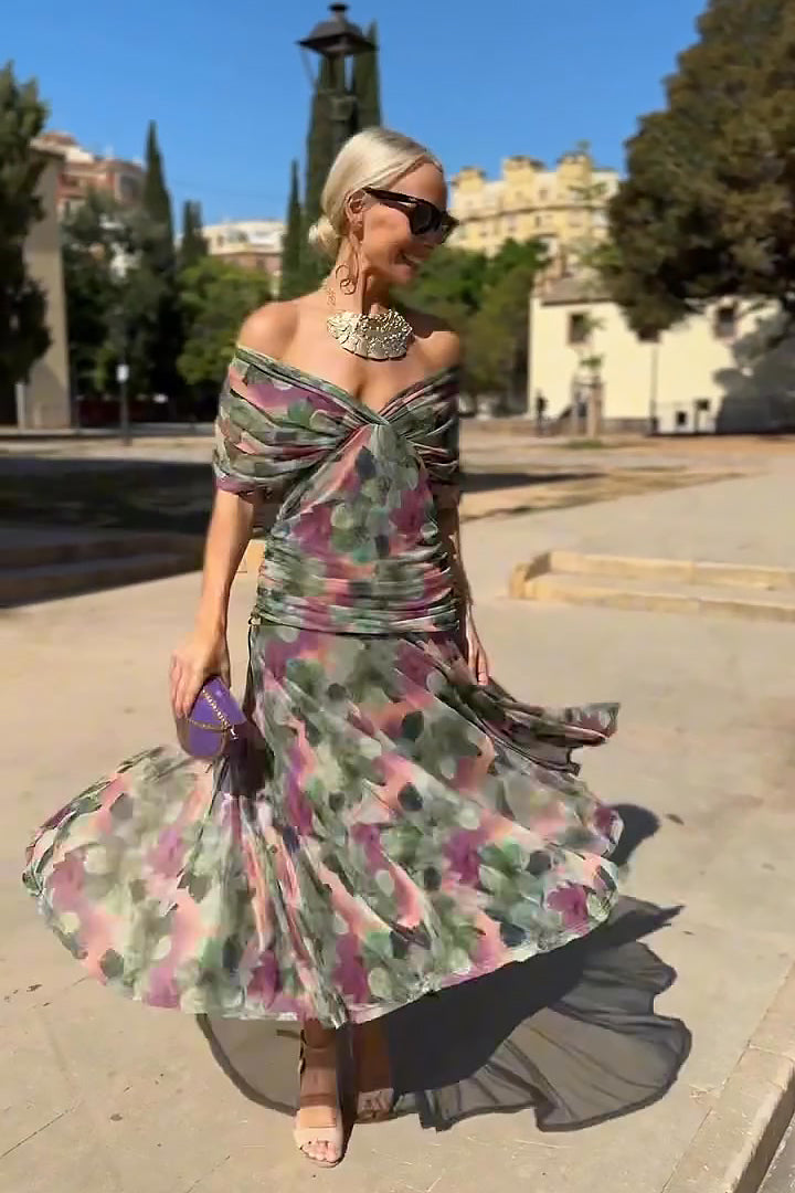 ANA | ElegantS Maxi-FALTENDress