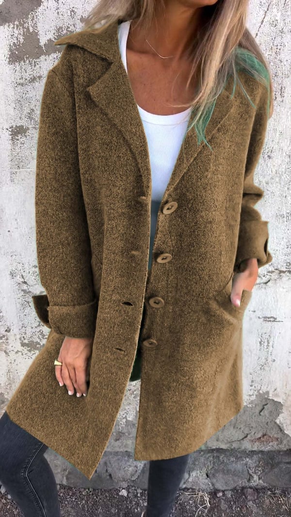 Baylea Women's Long Wool Coat – Timeless Elegance for Australian Winter