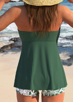 Bella | Ruffledshirt Tankini Swimsuit Set