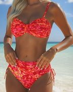 Audrey | Bikini-Träger with abstraktem Muster