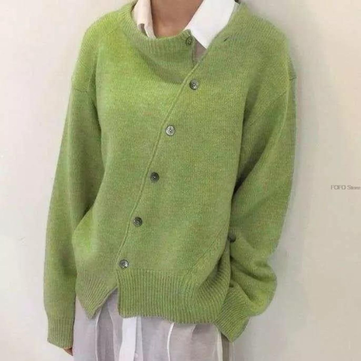 Ashley™ | Pullover with Knöpfen
