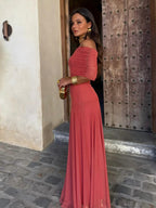 Camila | Elegant MaxiDress from Mesh