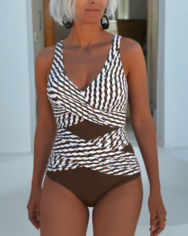 Ashley | Swimsuit with Überkreuz-Design