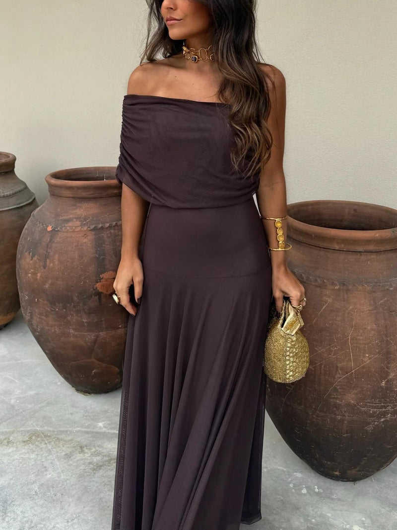 Camila | Elegant MaxiDress from Mesh