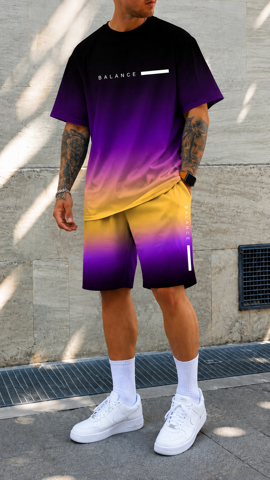 Blade | Men's Summer Set with Modern Gradient