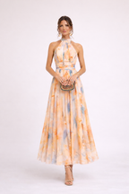 CAMILLE - HalterDress Aquarell