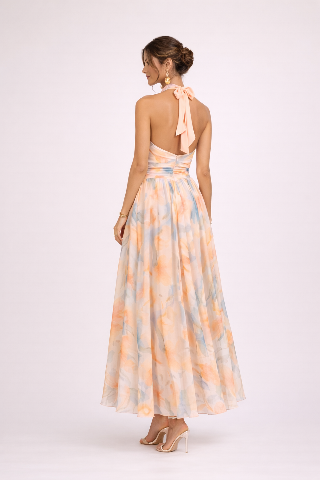 CAMILLE - HalterDress Aquarell