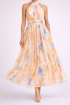 CAMILLE - HalterDress Aquarell