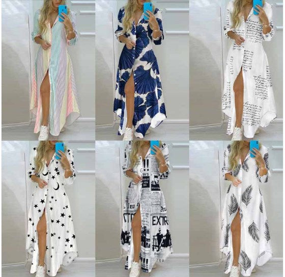 BELLA | STYLISH LONG SHIRT DRESSES FOR WOMEN