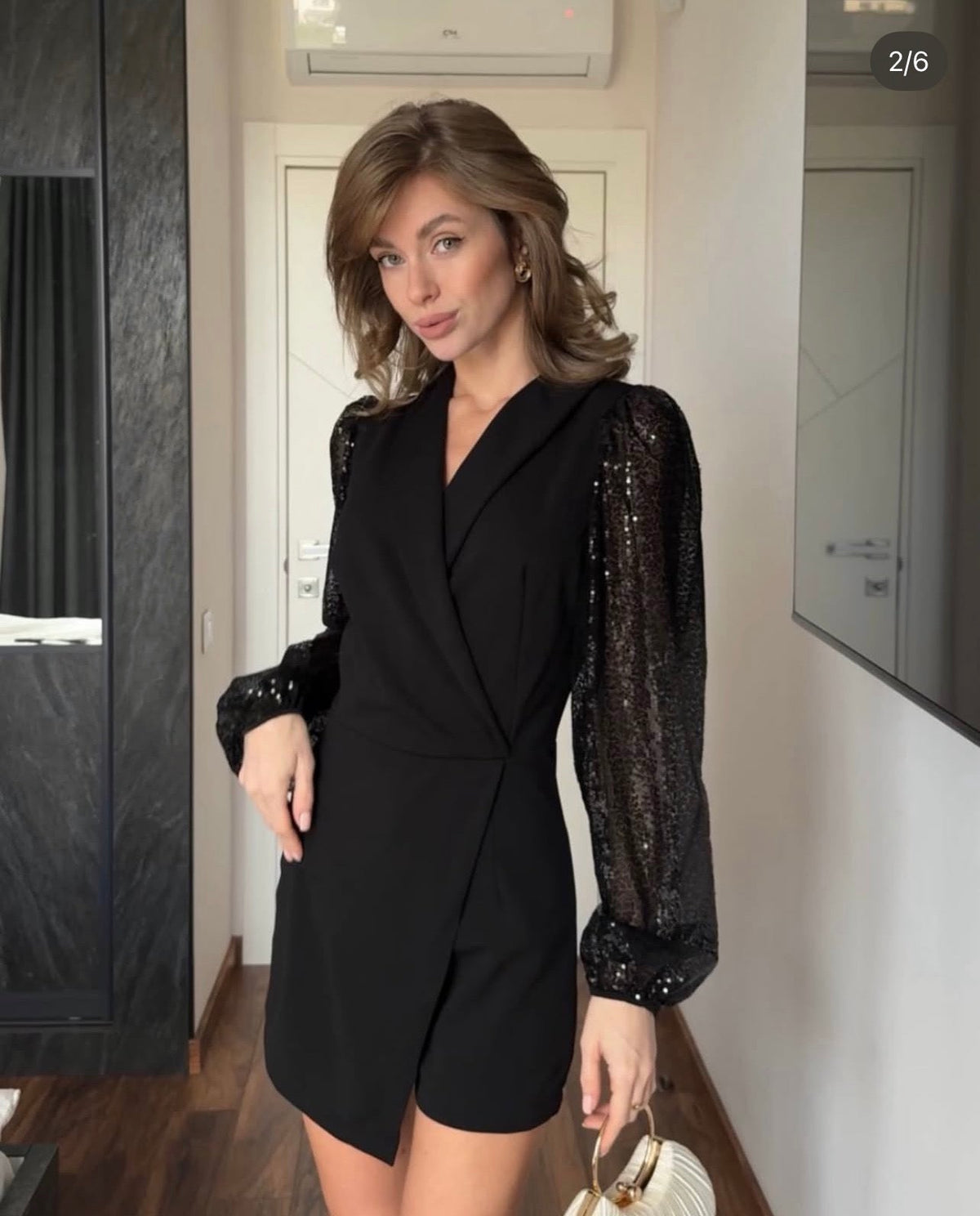 Araminta – Elegantr schwarzer Jumpsuit