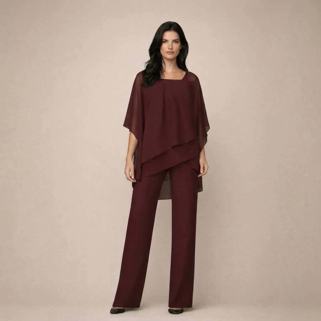 Clara | Elegant Set with LagenBlouse