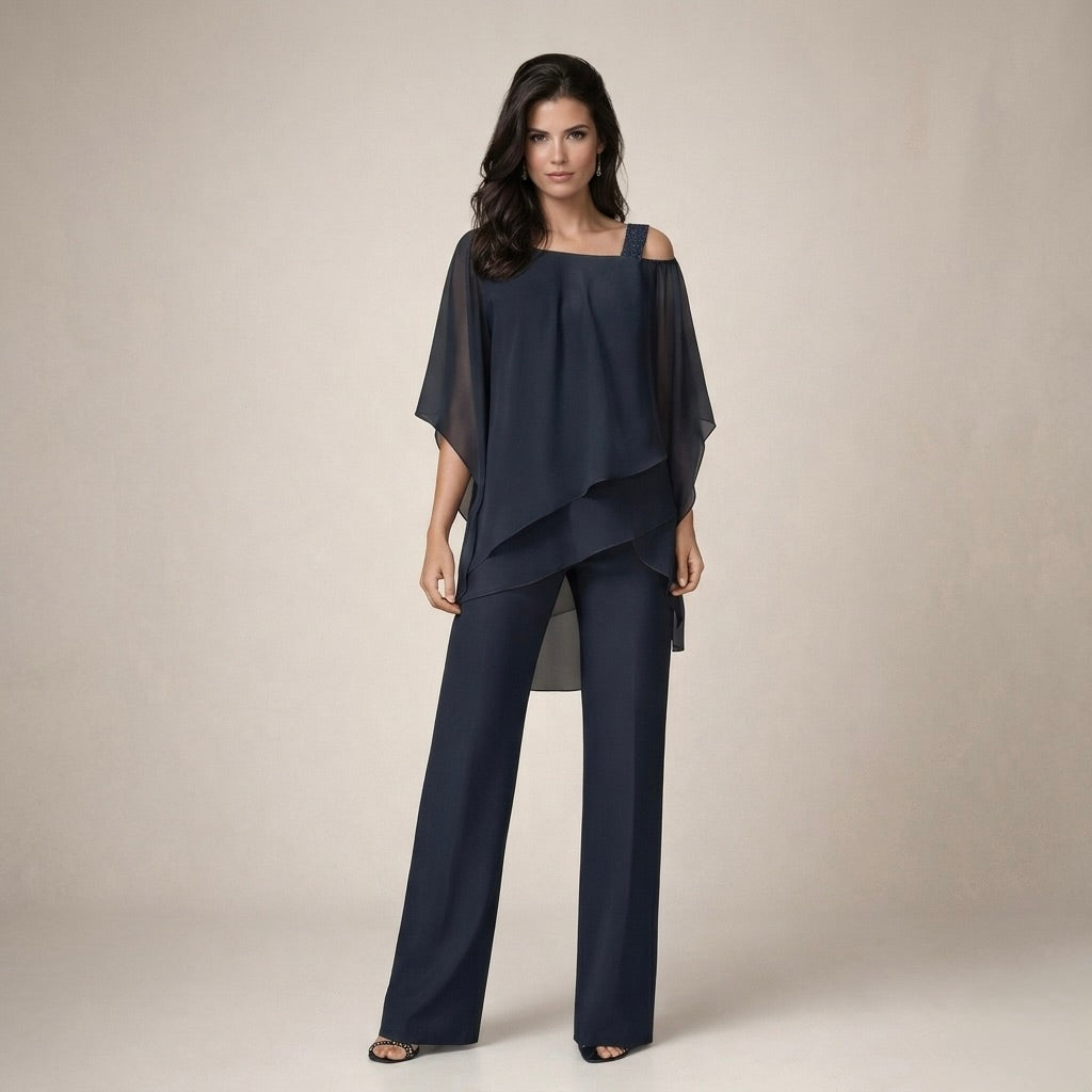 Clara | Elegant Set with LagenBlouse