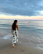 ASTRID | ETHNIC PRINT ONE-SHOULDER MAXI DRESS