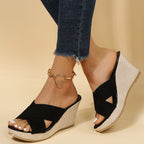 Carla – Entspannte Keil-Sandals