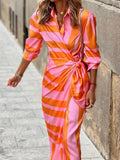 Claris | Gestreiftes Dress