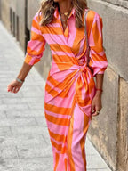 Claris | Gestreiftes Dress