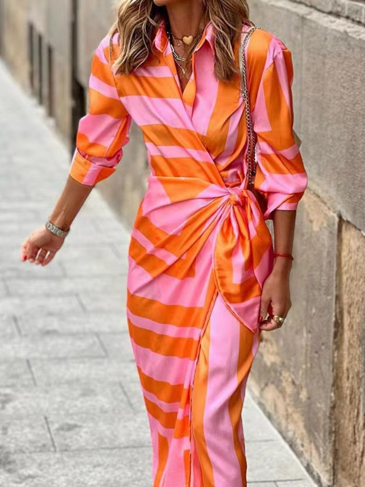Claris | Gestreiftes Dress