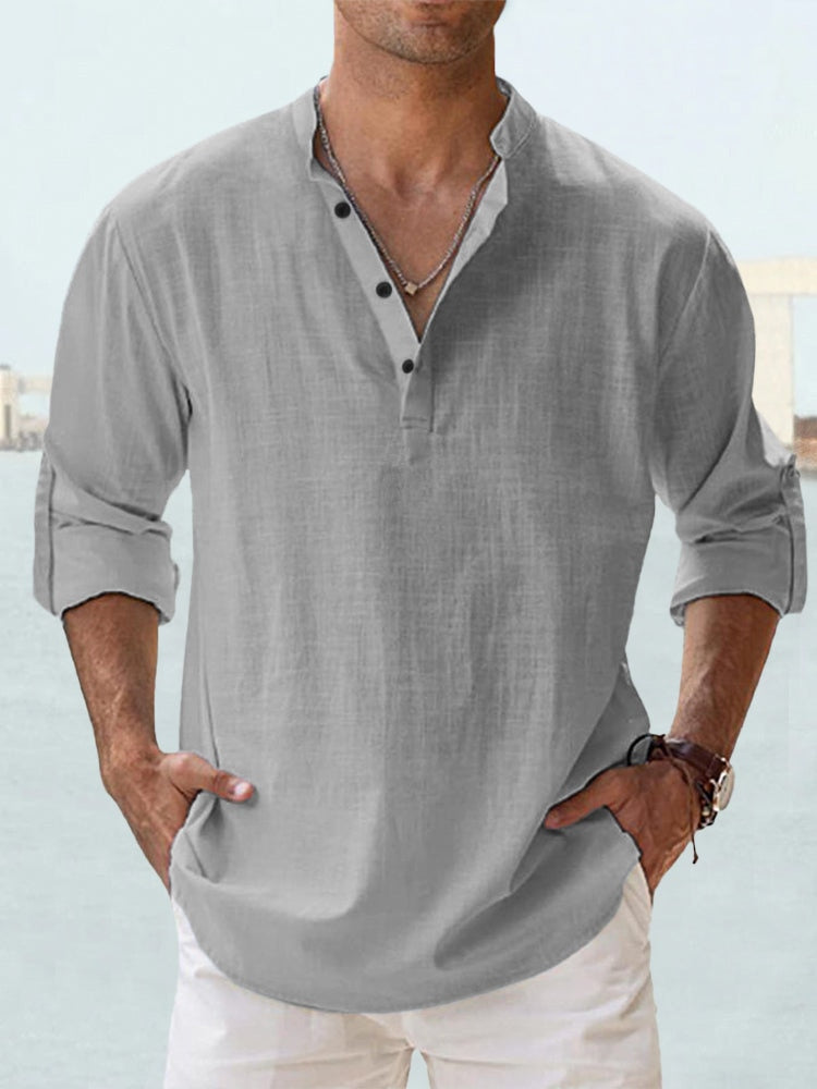 Bob | Breathable Leinenhemd