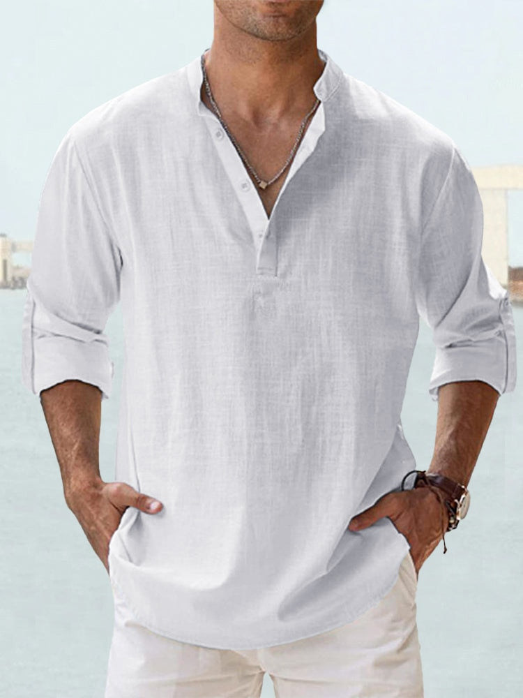 Bob | Breathable Leinenhemd