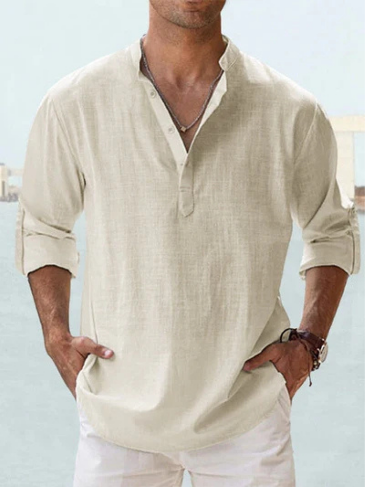 Bob | Breathable Leinenhemd