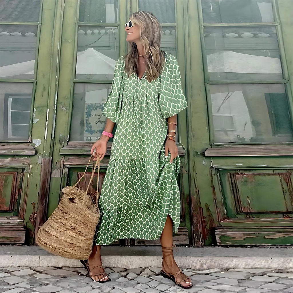 Cassandra | Geometrisches PrintDress