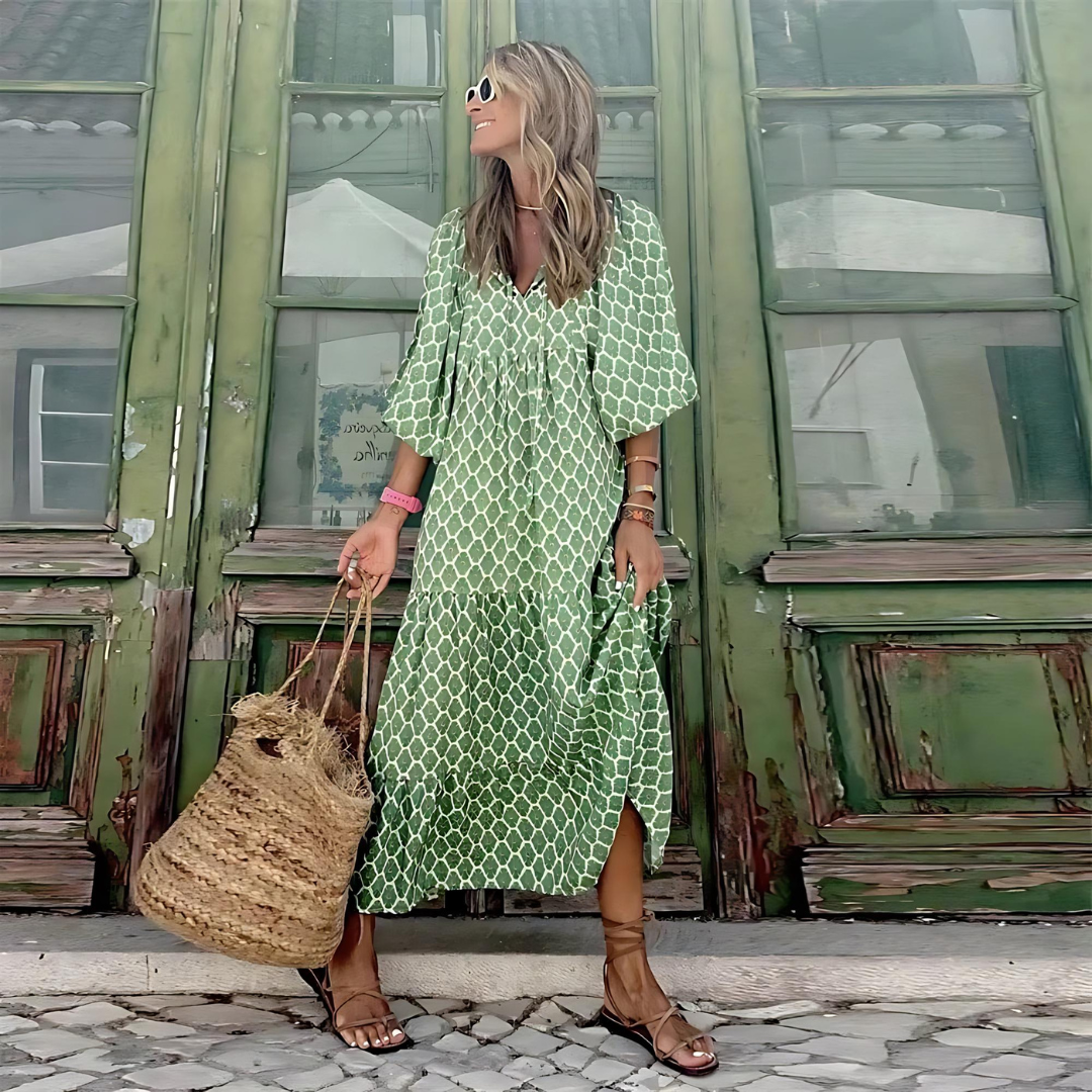 Cassandra | Geometrisches PrintDress