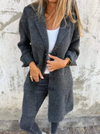 Baylea Women's Long Wool Coat – Timeless Elegance for Australian Winter